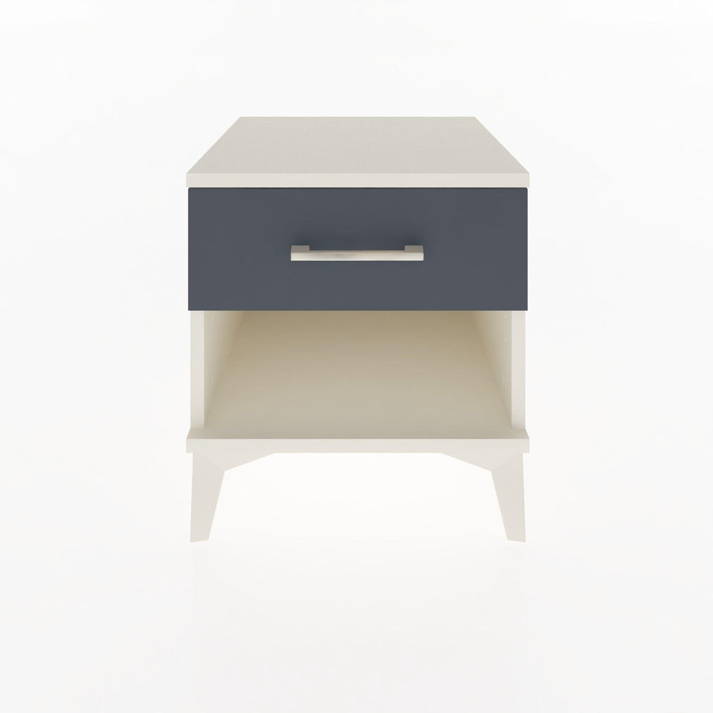 Woodntry Modüler Komodin Aytaşı 44x44x36 cm Çekmeceli ve Raflı CR1-1