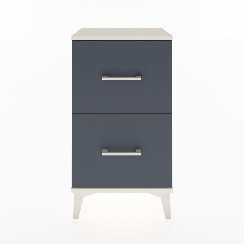 Woodntry Modüler Komodin İki Çekmeceli 44x30x68 cm Aytaşı - Woodntry