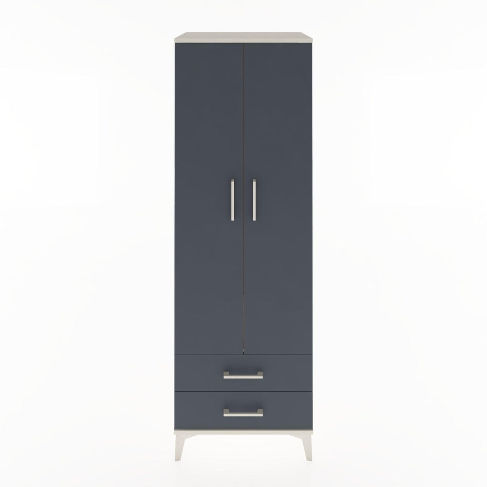 Woodntry Modüler Dolap Aytaşı 60x44x170 cm Kapaklı ve Çekmeceli KC29-1