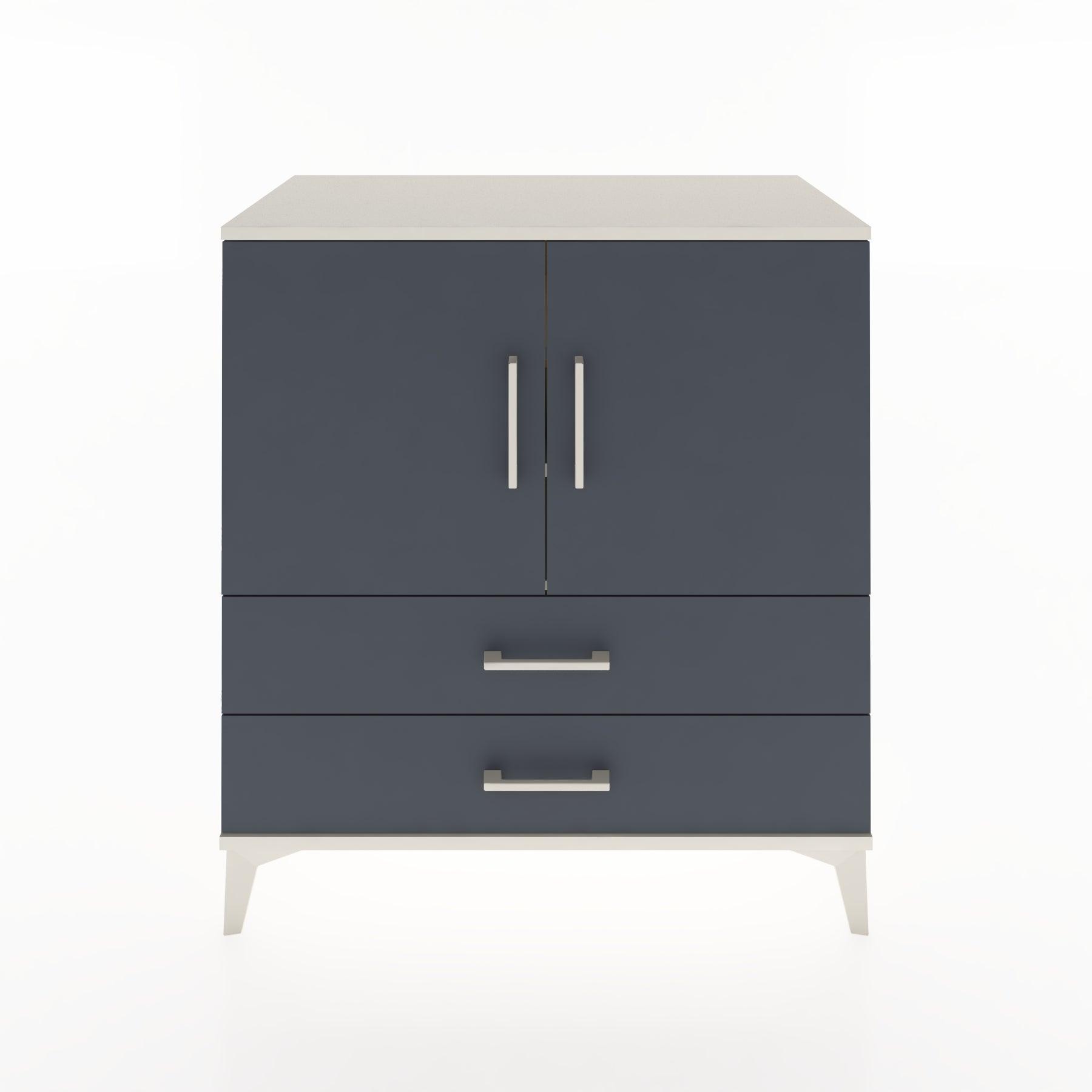 Woodntry Modular Dresser Moonstone 88x44x84 cm with Cover and Drawer KC22-1
