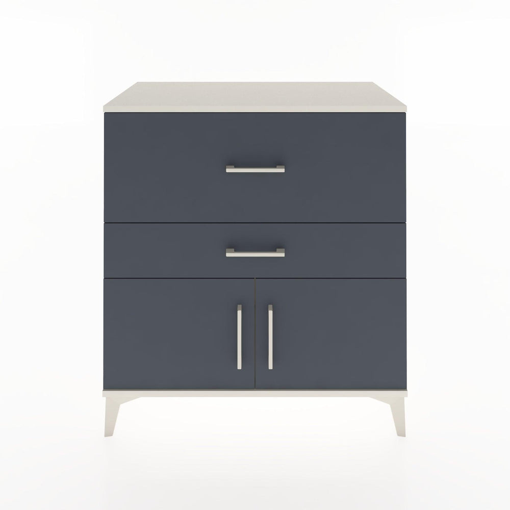 Woodntry Modular Dresser Moonstone 88x44x84 cm with Cover and Drawer KC106-1