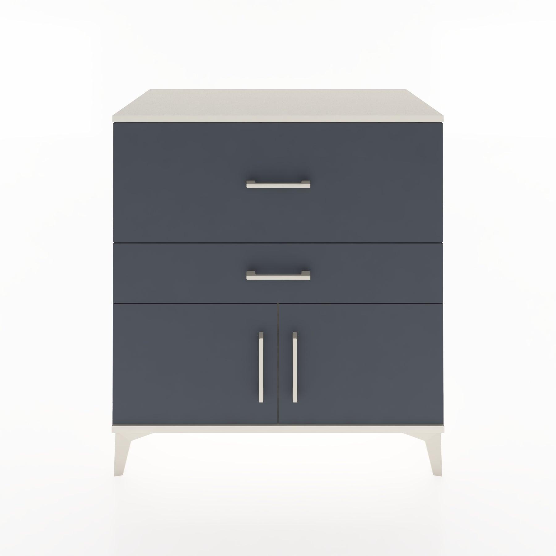 Woodntry Modular Dresser Moonstone 88x44x84 cm with Cover and Drawer KC106-1