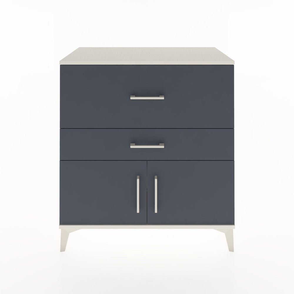 Woodntry Modüler Şifonyer Aytaşı 88x44x84 cm Kapaklı ve Çekmeceli KC105-1