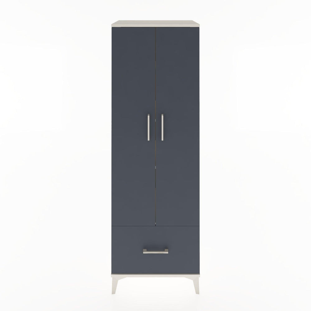 Woodntry Modüler Dolap Aytaşı 60x44x170 cm Kapaklı ve Çekmeceli KC16-1