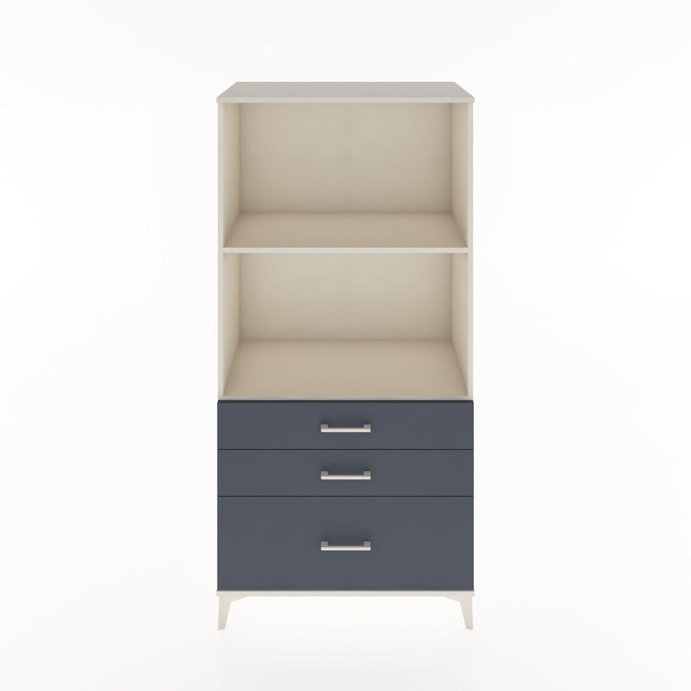Woodntry Modular Cabinet Moonstone 88x44x170 cm with Drawers and Shelves CR42-1