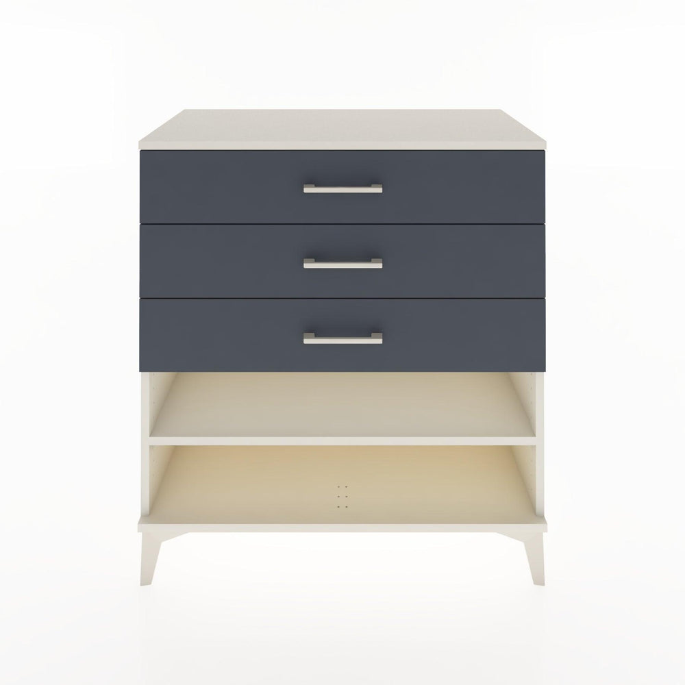 Woodntry Modular Dresser Moonstone 88x44x84 cm with Drawers and Shelves CR12-1