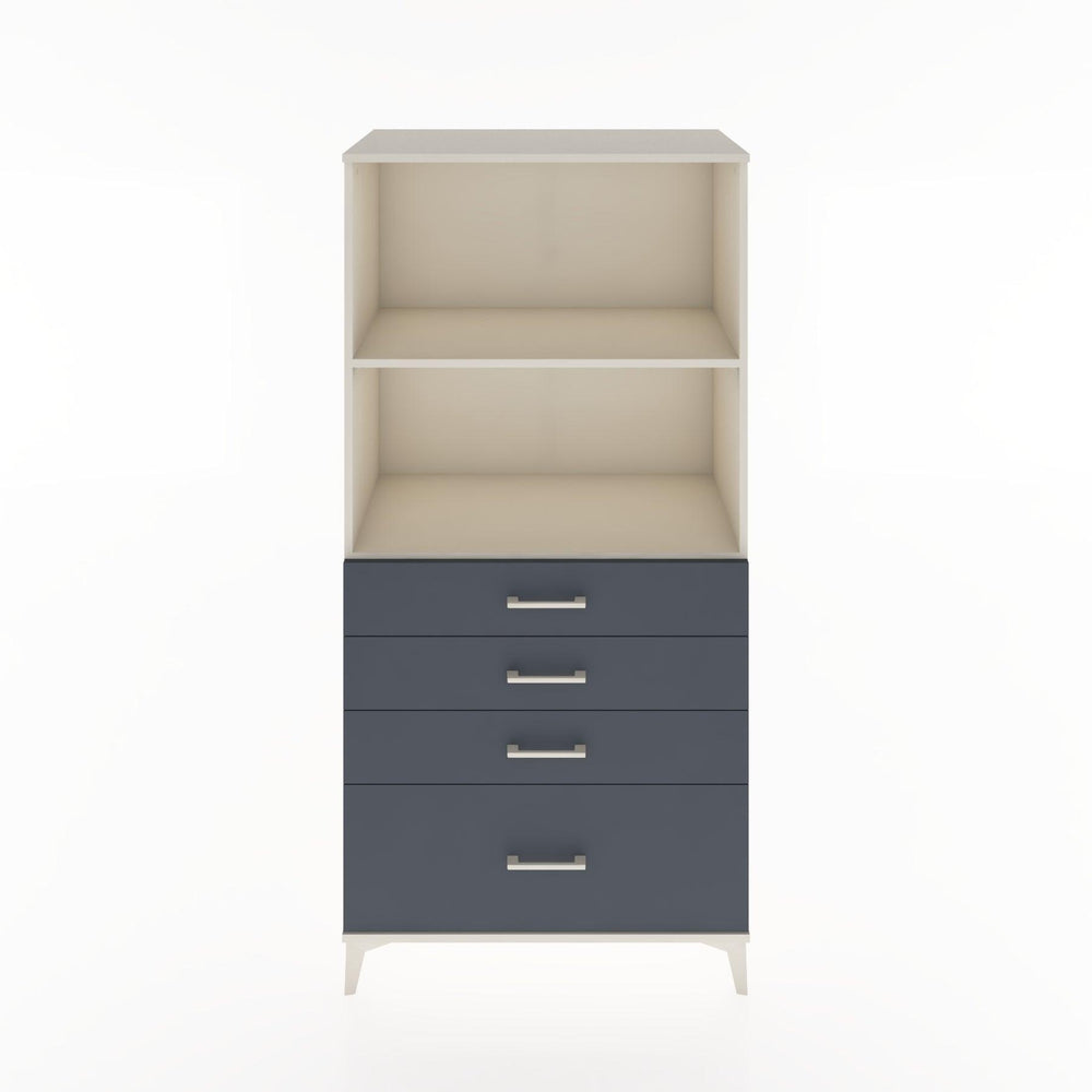 Woodntry Modüler Dolap Aytaşı 88x44x170 cm Çekmeceli ve Raflı CR41-1