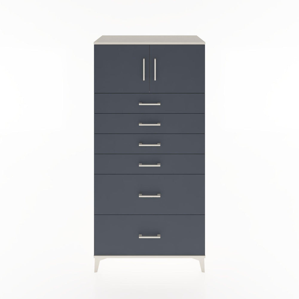 Woodntry Modüler Dolap Aytaşı 88x44x170 cm Kapaklı ve Çekmeceli KC17-1