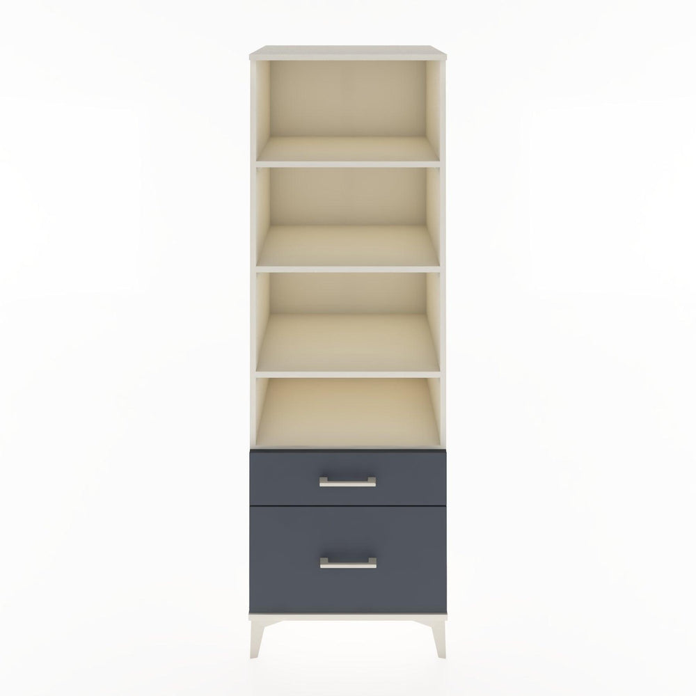 Woodntry Modüler Dolap Aytaşı 60x44x170 cm Çekmeceli ve Raflı CR43-1