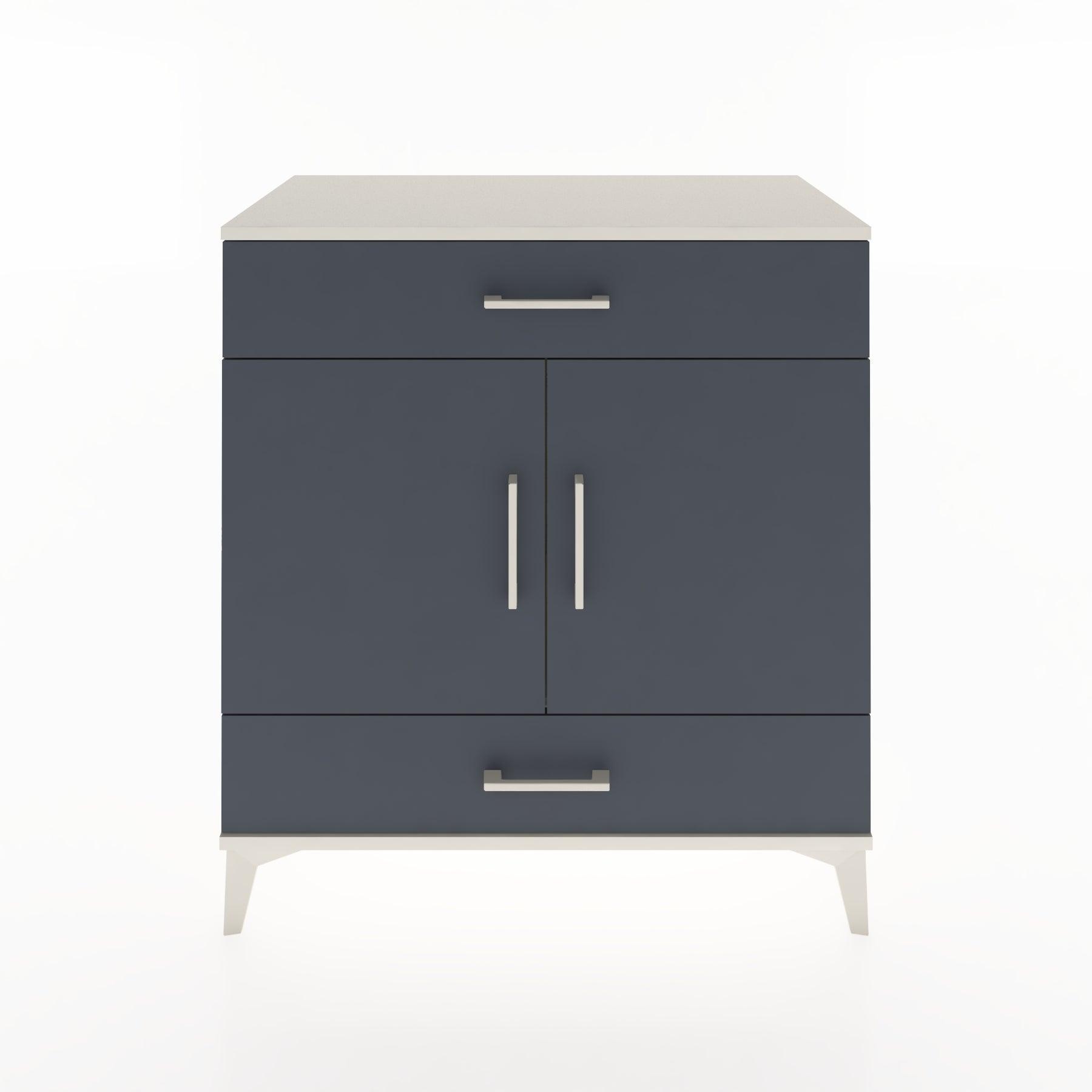 Woodntry Modular Dresser Moonstone 88x44x84 cm with Cover and Drawer KC60-1