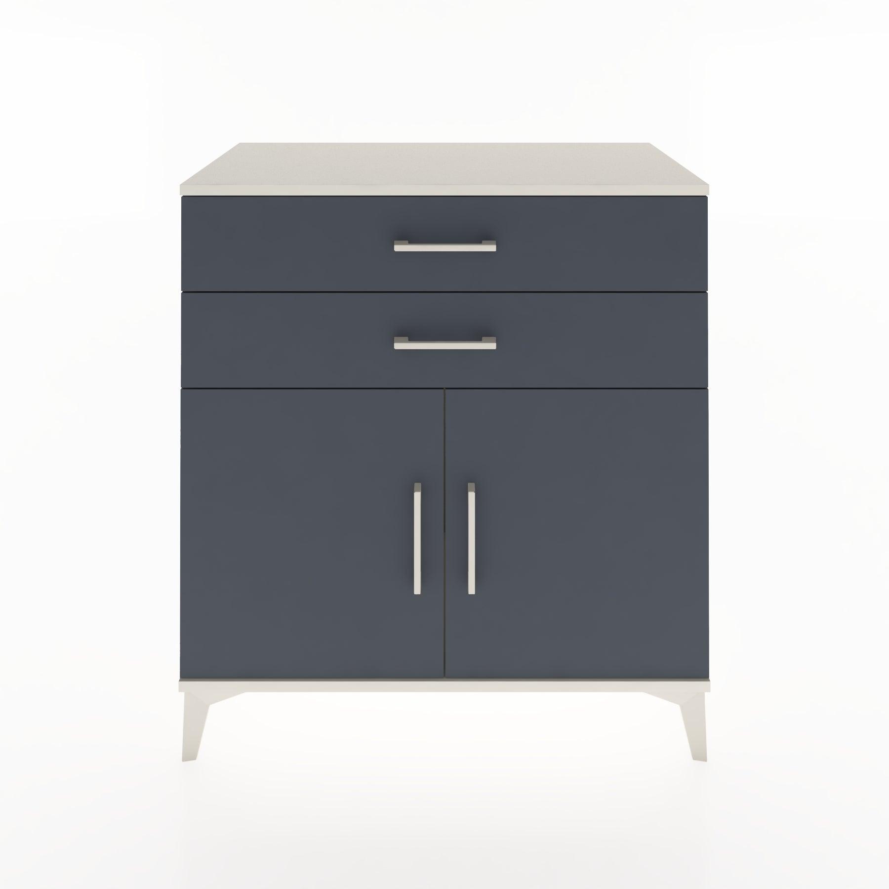 Woodntry Modular Dresser Moonstone 88x44x84 cm with Cover and Drawer KC33-1