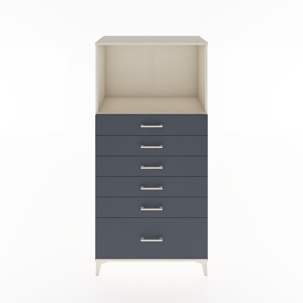 Woodntry Modüler Dolap Aytaşı 88x44x170 cm Çekmeceli ve Raflı CR39-1