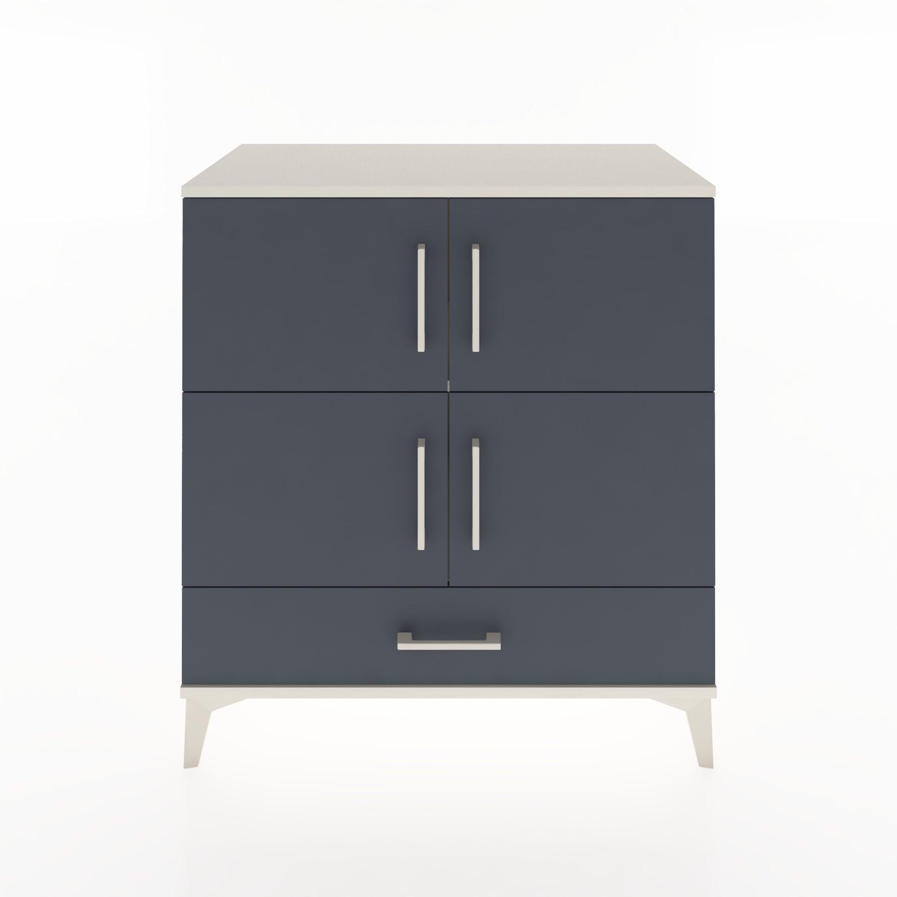 Woodntry Modular Dresser Moonstone 88x44x84 cm with Cover and Drawer KC92-1