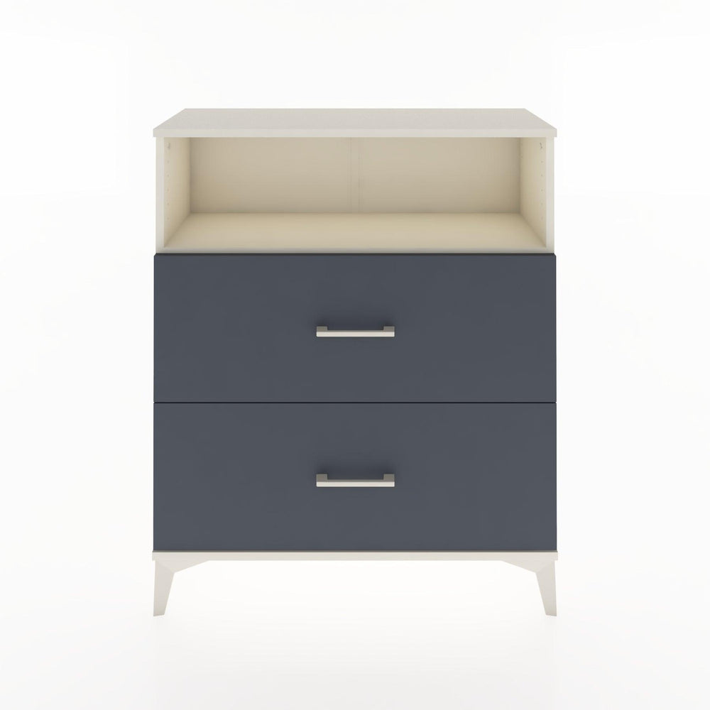 Woodntry Modular Dresser Moonstone 88x30x94 cm with Drawers and Shelves CR16-1