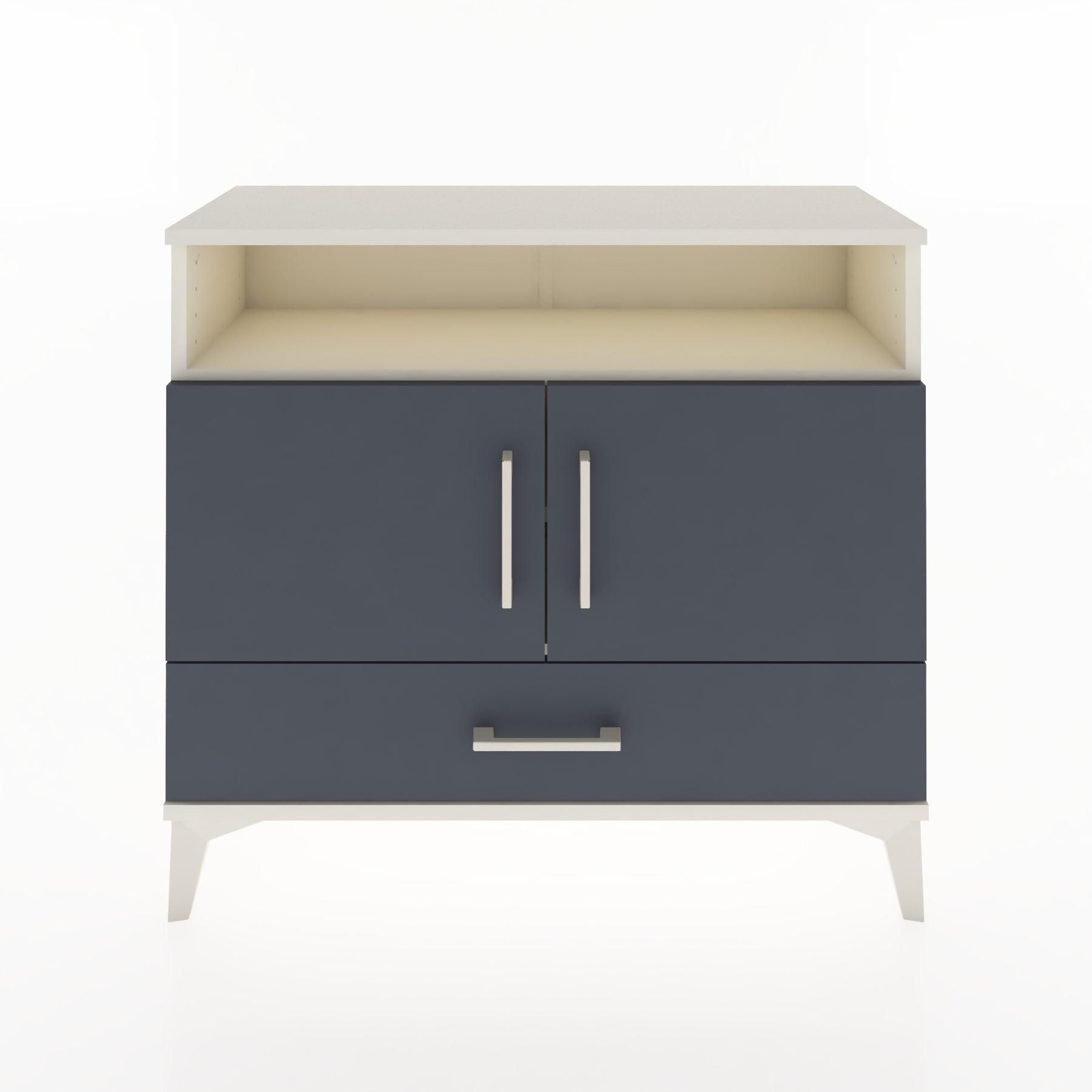 Woodntry Modüler Şifonyer Raf Kapak Çekmeceli 88x30x68 cm Aytaşı - Woodntry