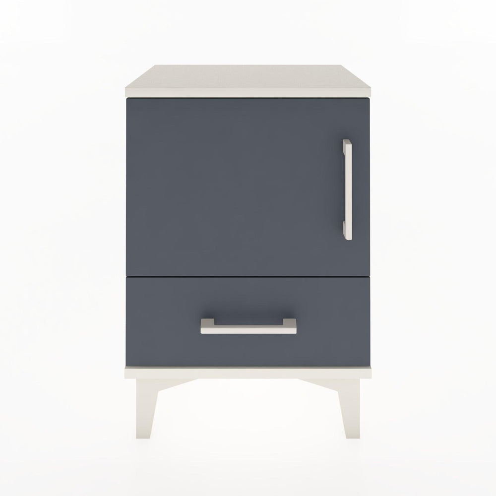 Woodntry Modüler Komodin Kapak ve Çekmeceli 44x30x52 cm Aytaşı - Woodntry