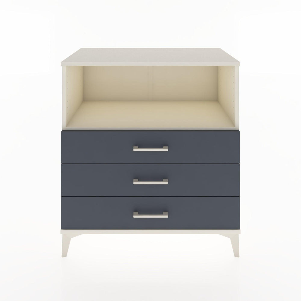 Woodntry Modular Dresser Moonstone 88x44x84 cm with Drawers and Shelves CR18-1