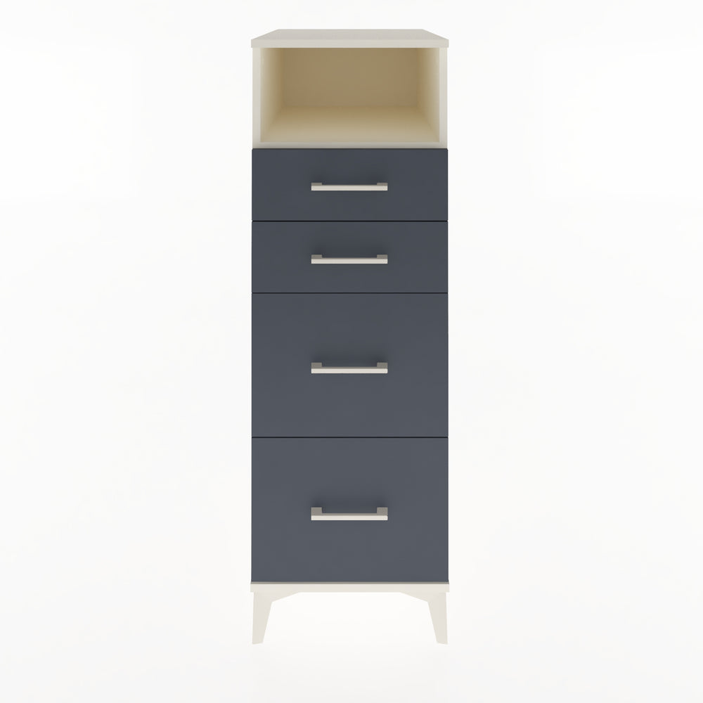 Woodntry Modular Cabinet Moonstone 44x59x122 cm with Drawers and Shelves CR101-1