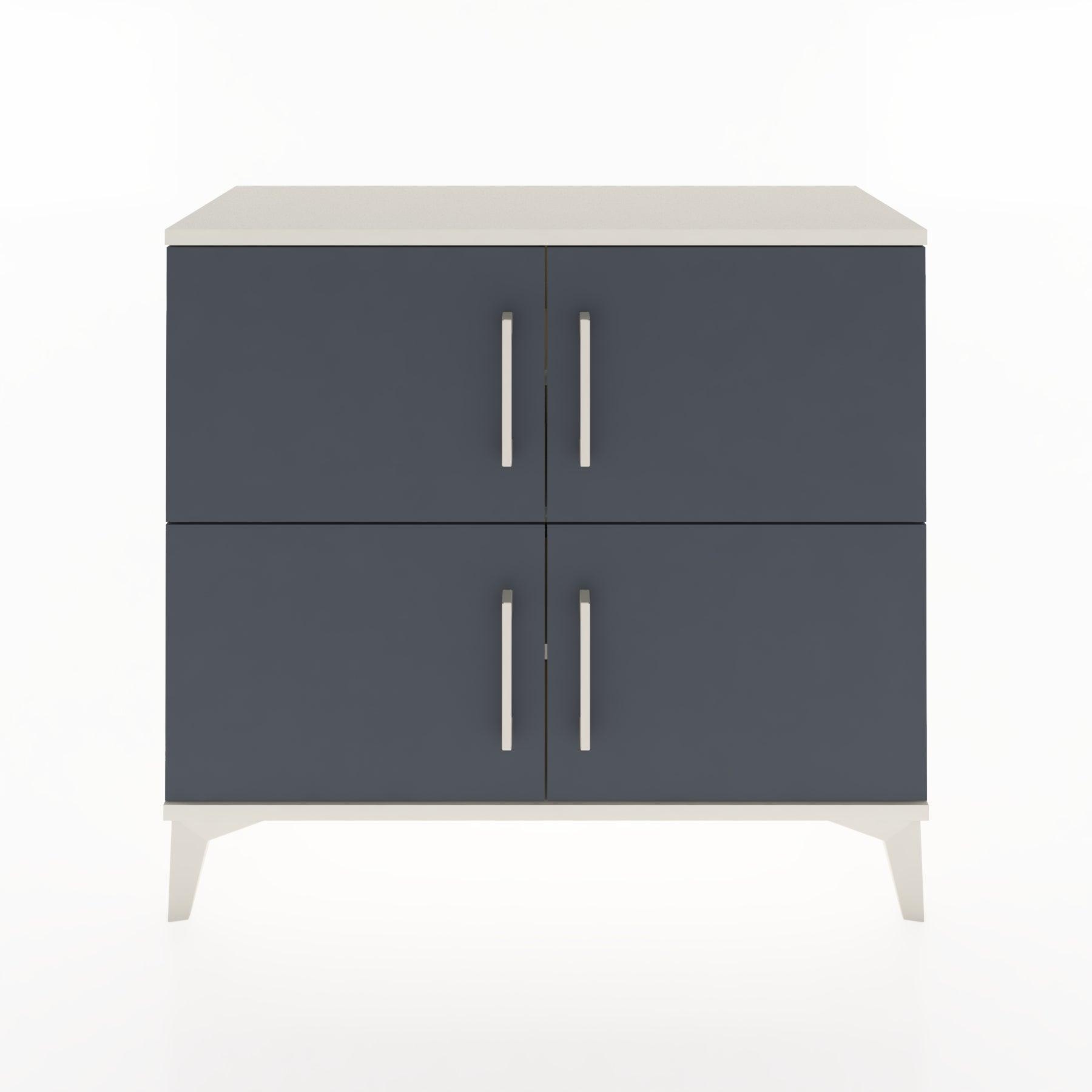 Woodntry Modüler Şifonyer Dört Kapaklı 88x30x68 cm Aytaşı - Woodntry