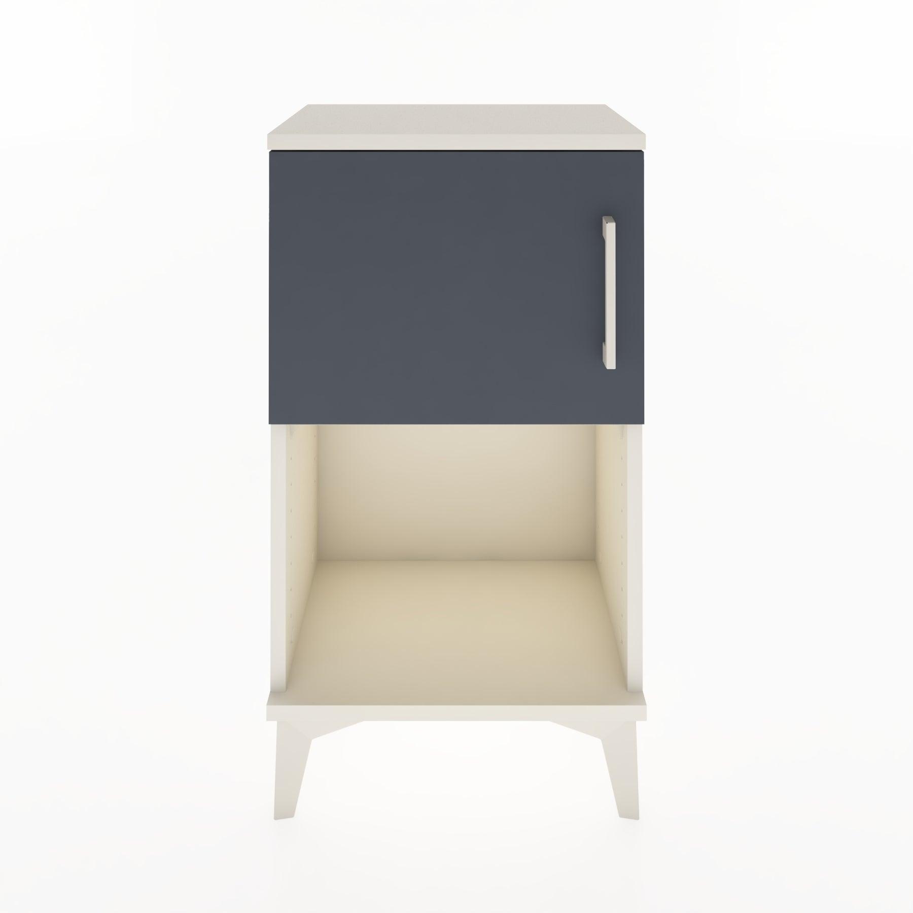 Woodntry Modüler Komodin Raf ve Tek Kapaklı V2 44x30x68 cm Aytaşı - Woodntry