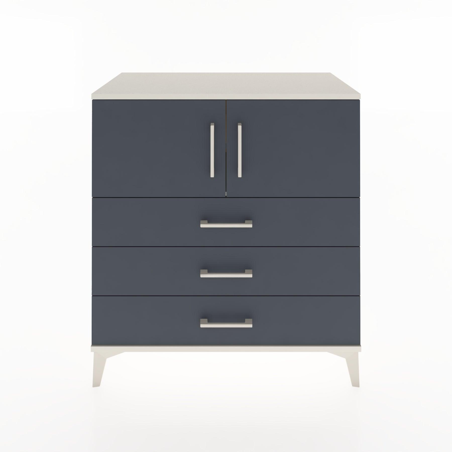 Woodntry Modular Dresser Moonstone 88x44x84 cm with Cover and Drawer KC97-1