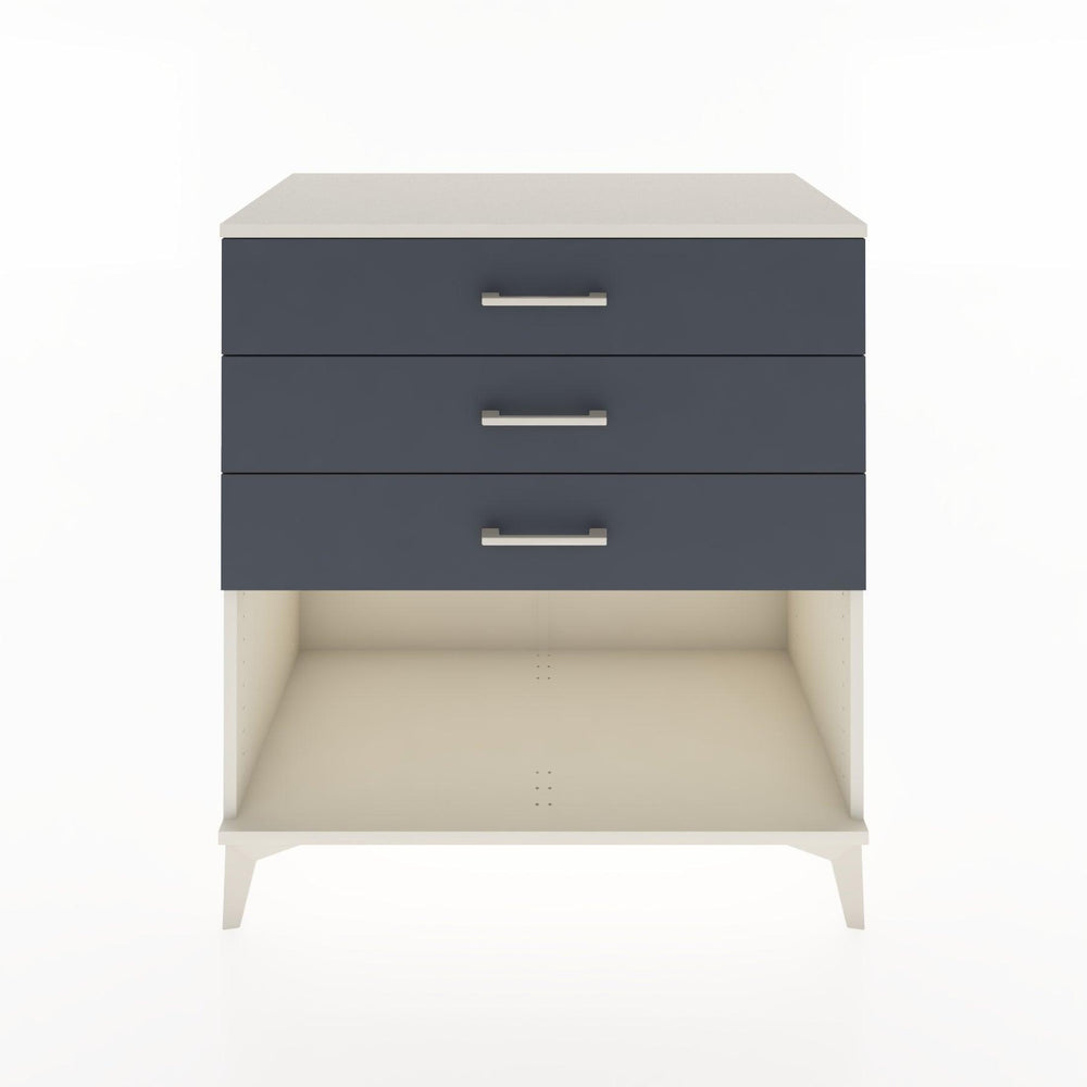 Woodntry Modular Dresser Moonstone 88x44x84 cm with Drawers and Shelves CR11-1