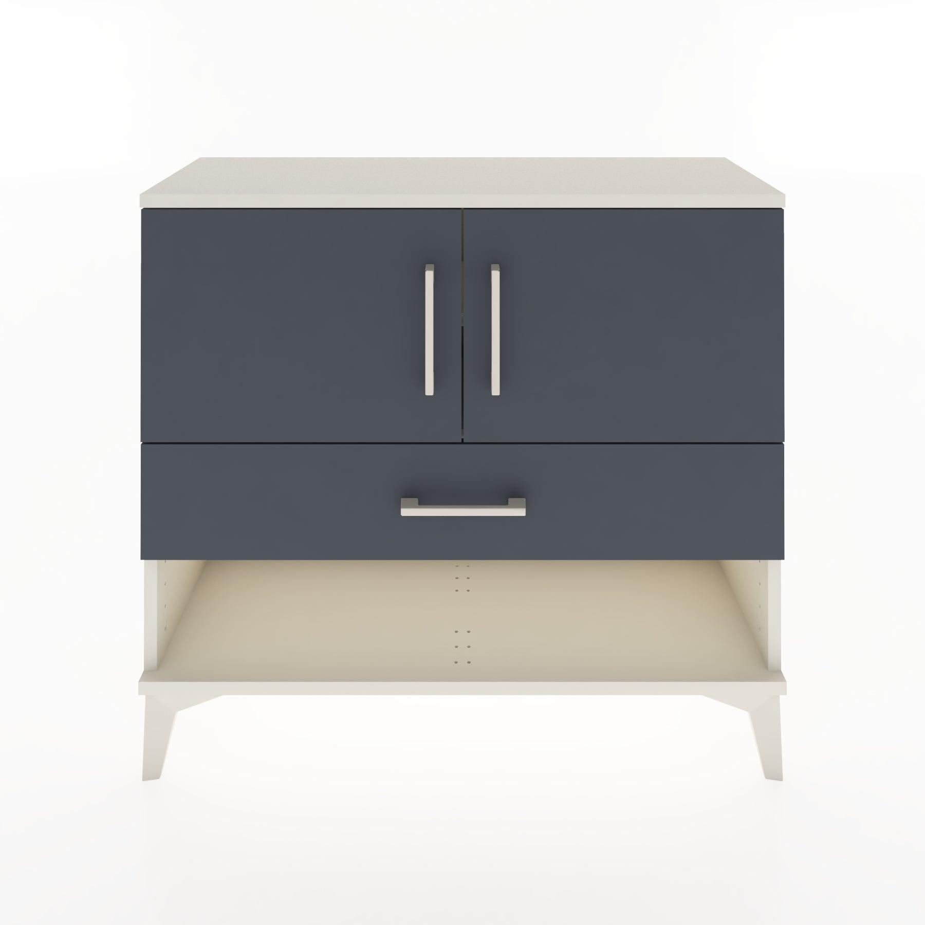 Woodntry Modüler Şifonyer Kapak ve Çekmeceli V4 88x30x68 cm Aytaşı - Woodntry