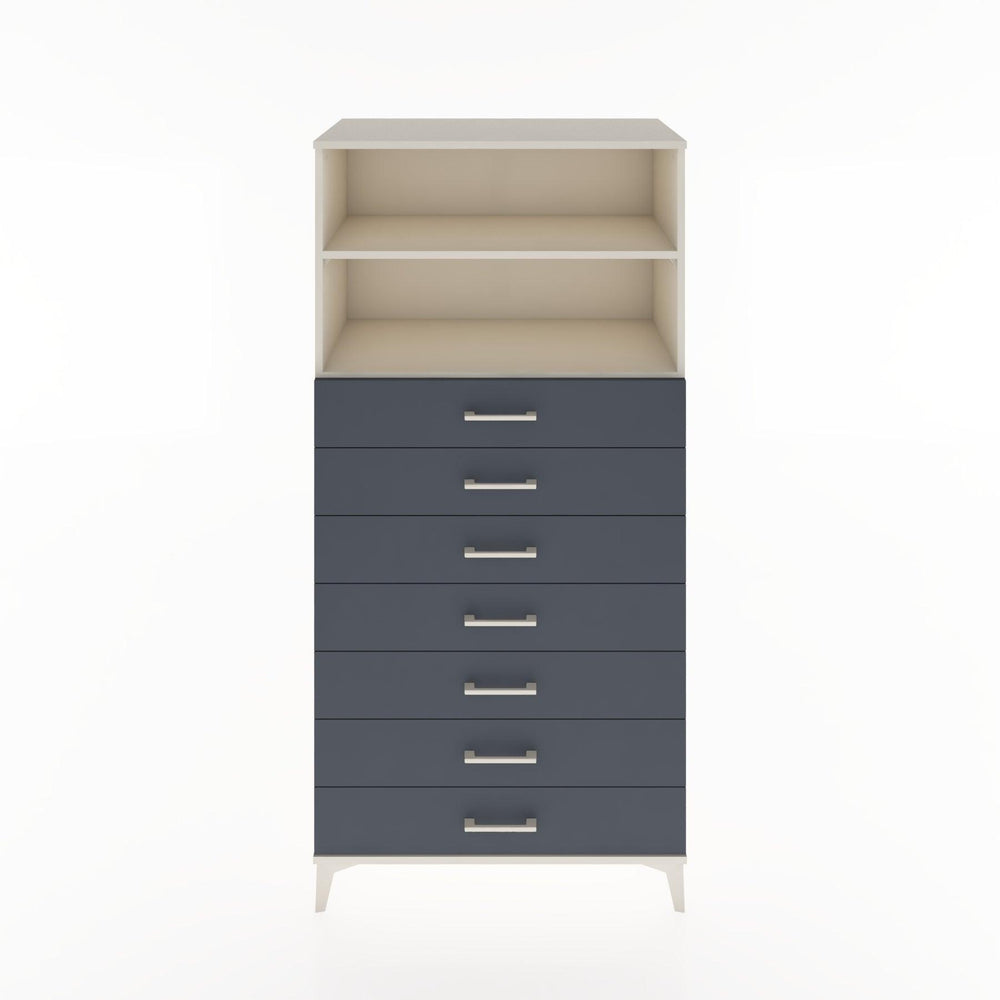 Woodntry Modular Cabinet Moonstone 88x44x170 cm with Drawers and Shelves CR33-1