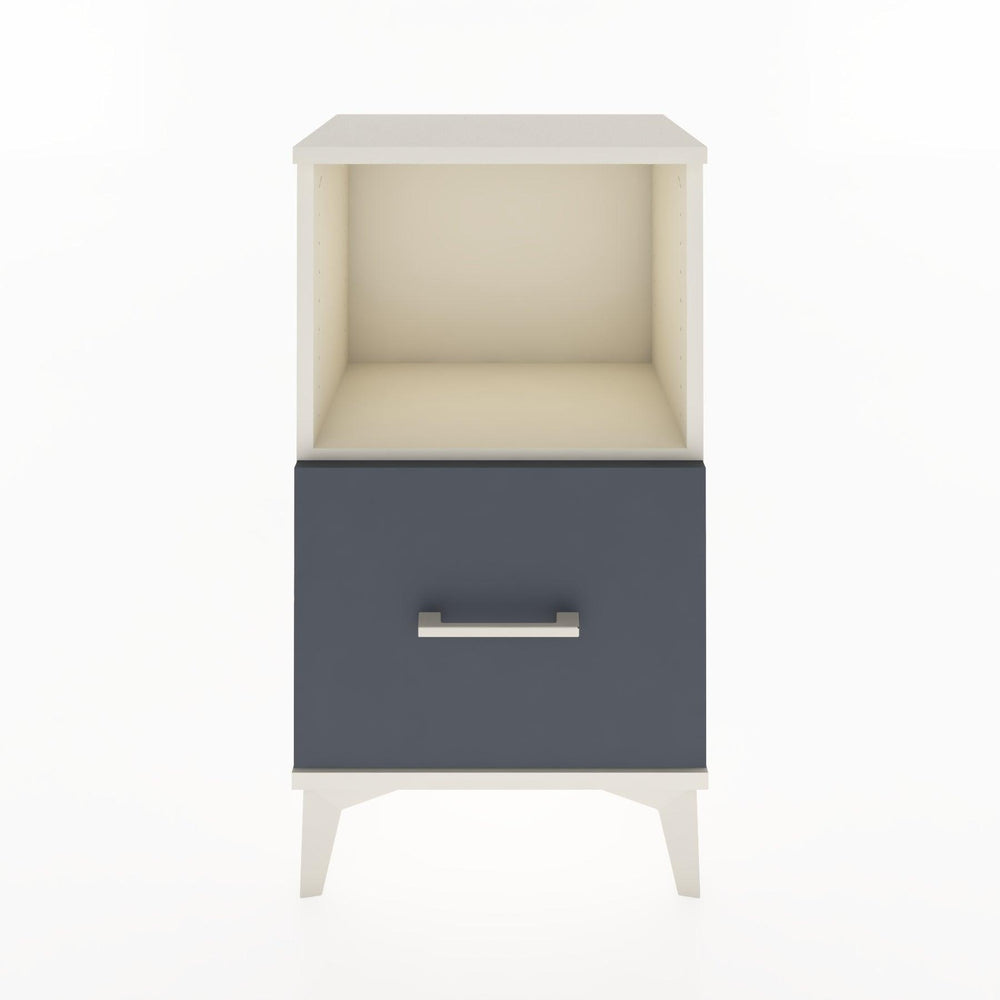 Woodntry Modüler Komodin Tek Çekmece ve Raflı V2 44x30x68 cm Aytaşı - Woodntry