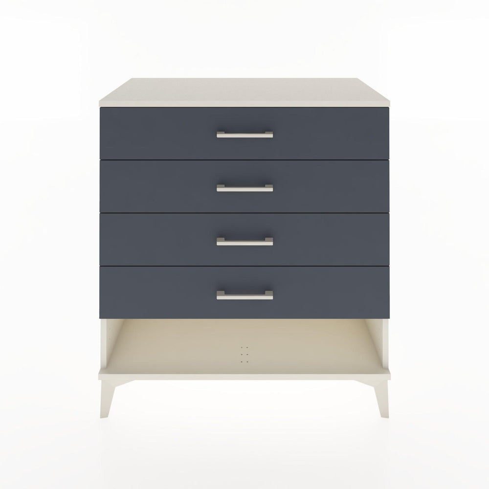 Woodntry Modular Dresser Moonstone 88x44x84 cm with Drawers and Shelves CR10-1