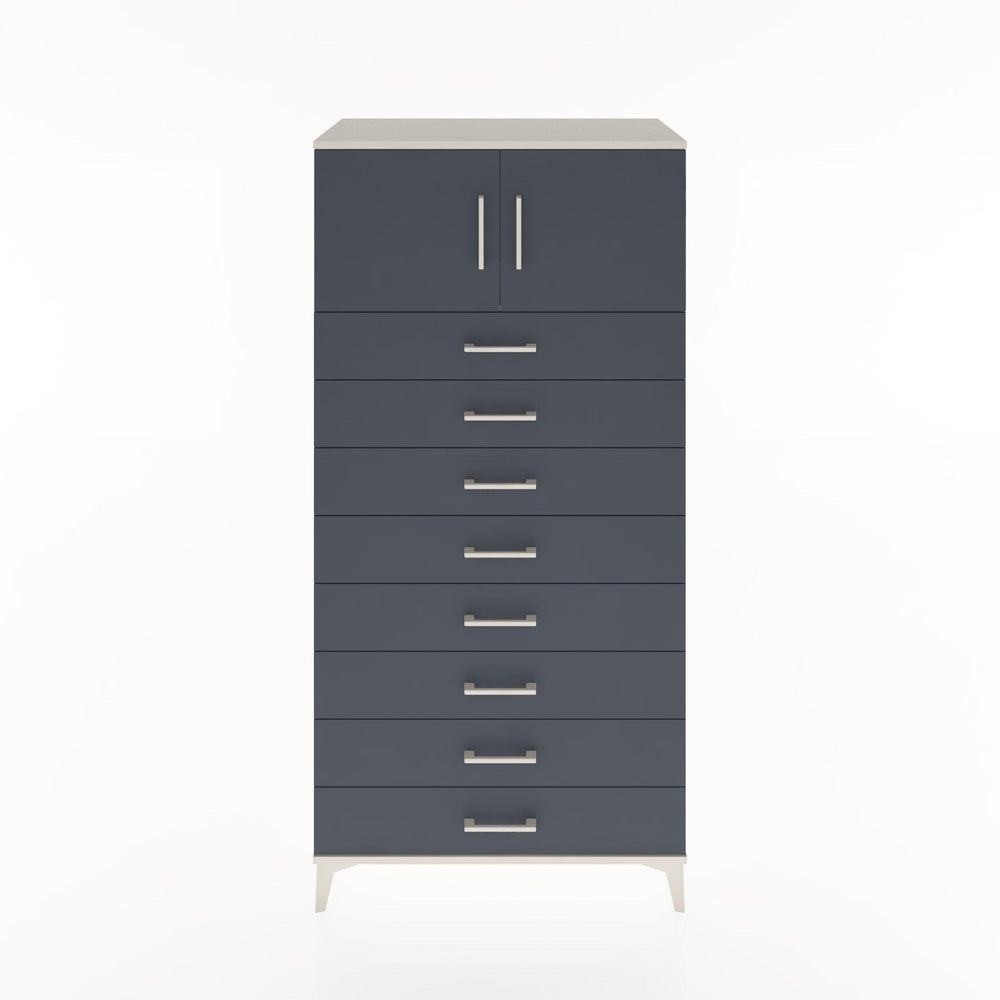 Woodntry Modüler Dolap Aytaşı 88x44x170 cm Kapaklı ve Çekmeceli KC1-1