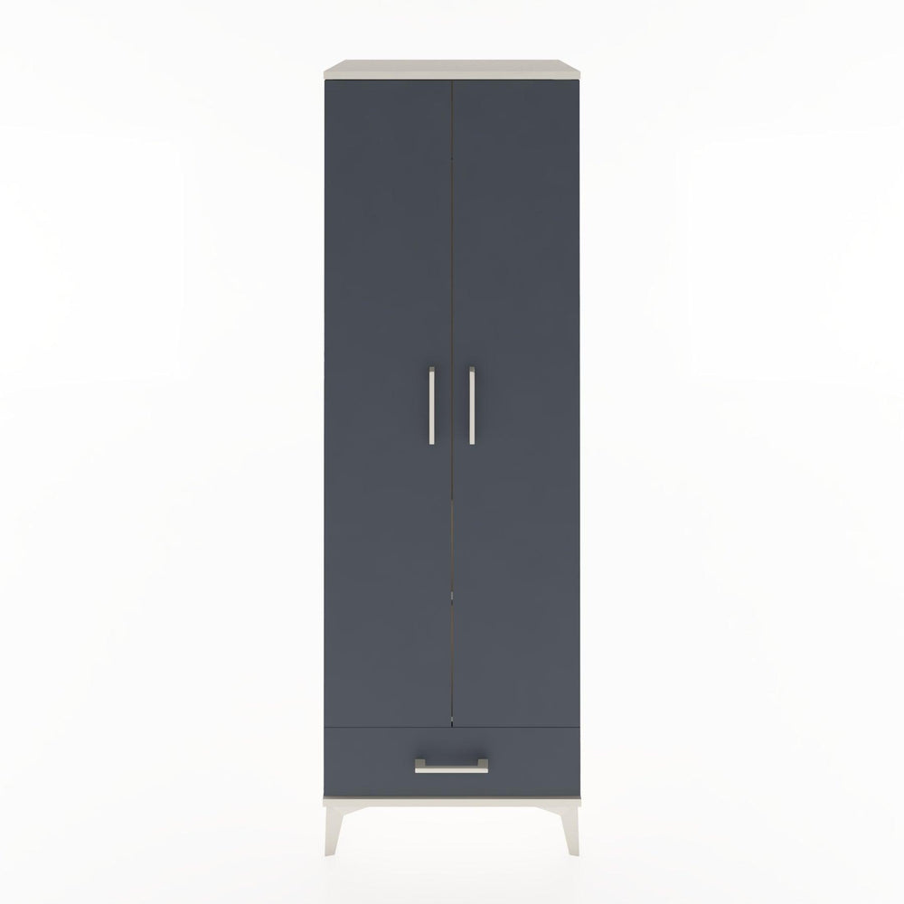 Woodntry Modular Cabinet Moonstone 60x44x170 cm with Doors and Drawers KC30-1