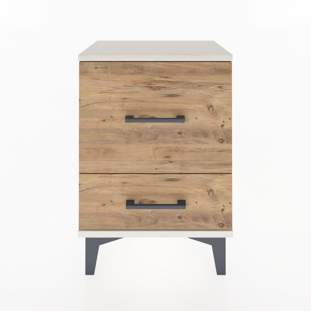 Woodntry Modüler Komodin Büyük ve Küçük Çekmece 44x30x52 cm Aytaşı - Woodntry