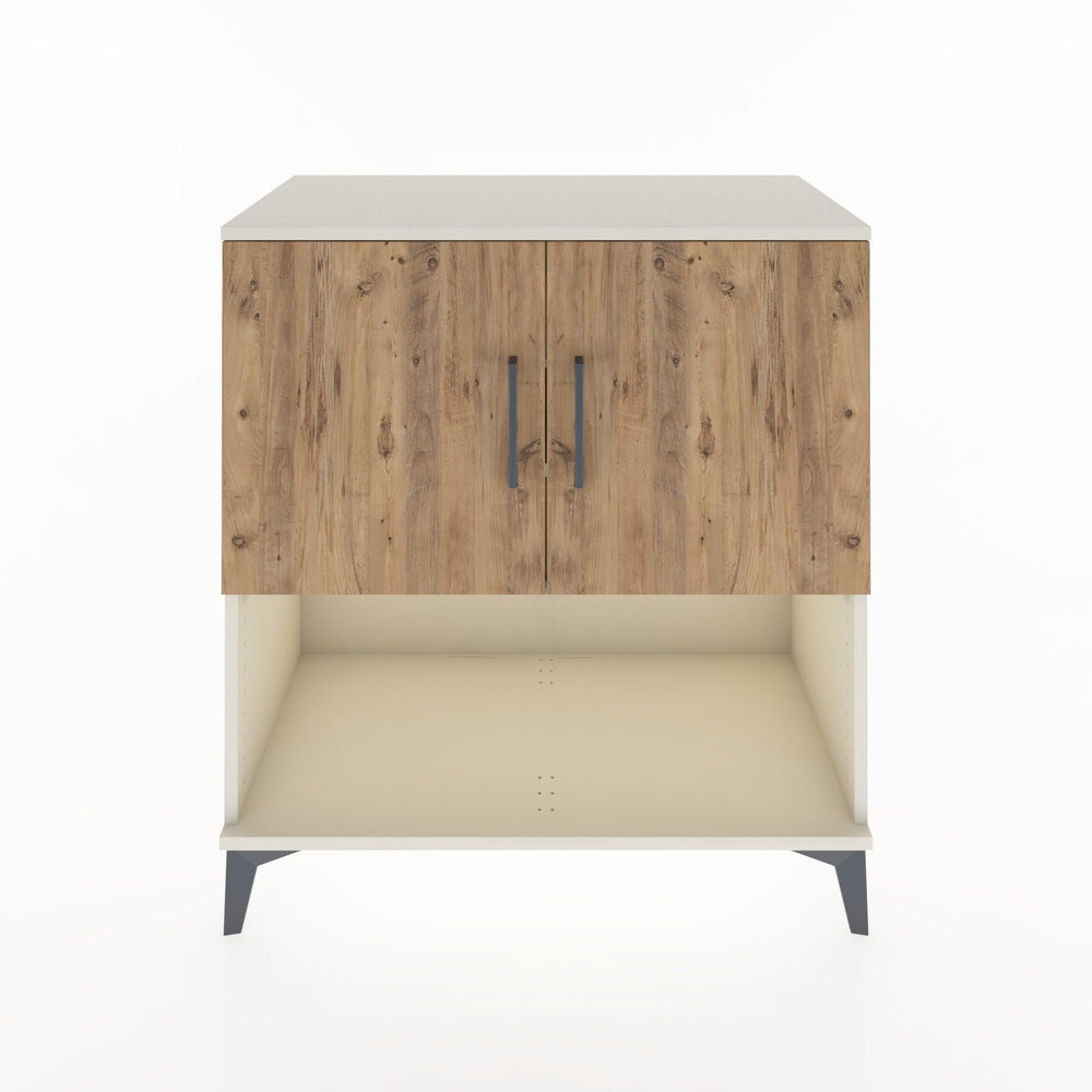 Woodntry Modular Dresser Moonstone 88x44x84 cm with Cover and Shelf KR43-1