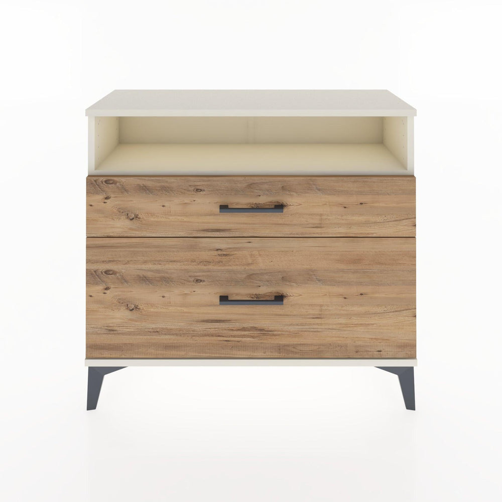 Woodntry Modüler Şifonyer İki Çekmeceli V6 88x30x68 cm Aytaşı - Woodntry