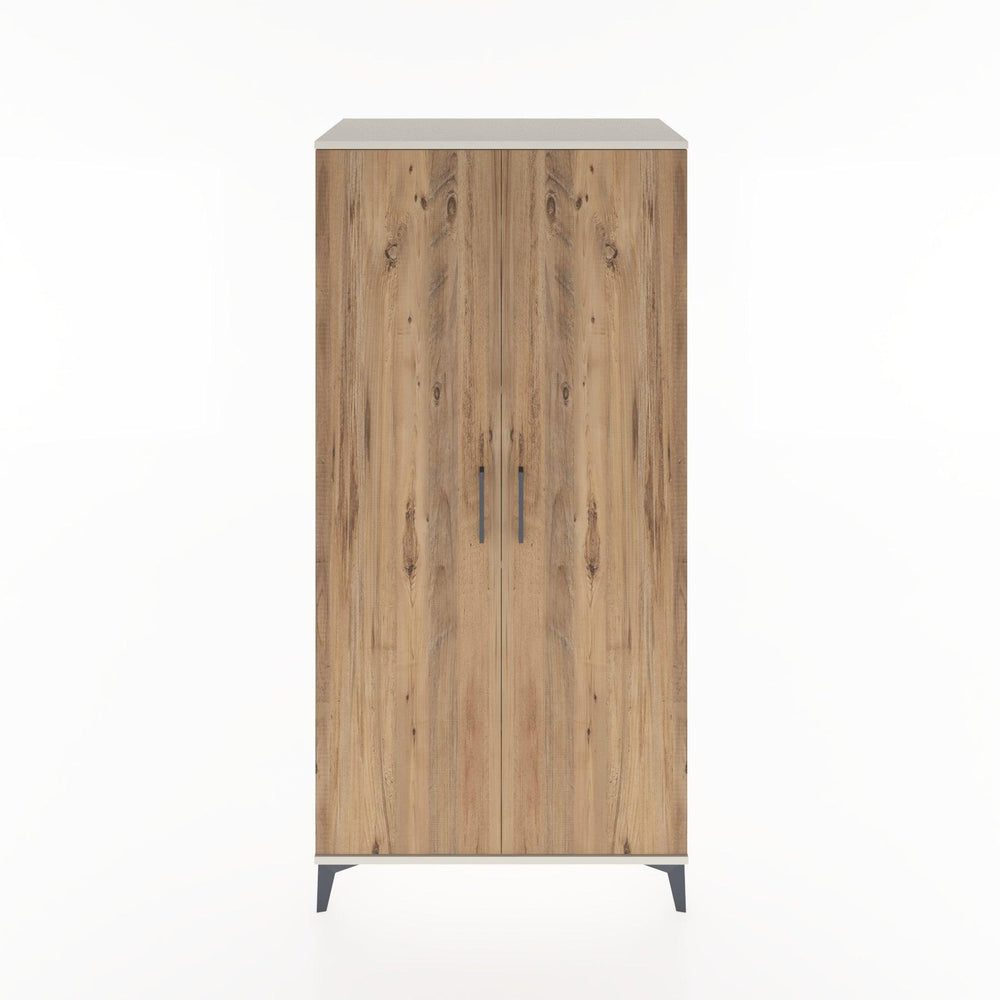 Woodntry Modular Cabinet Moonstone 88x44x170 cm with Cover K9-1