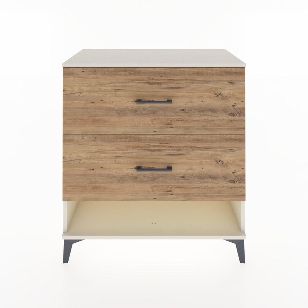 Woodntry Modular Dresser Moonstone 88x44x84 cm with Drawers and Shelves CR4-1