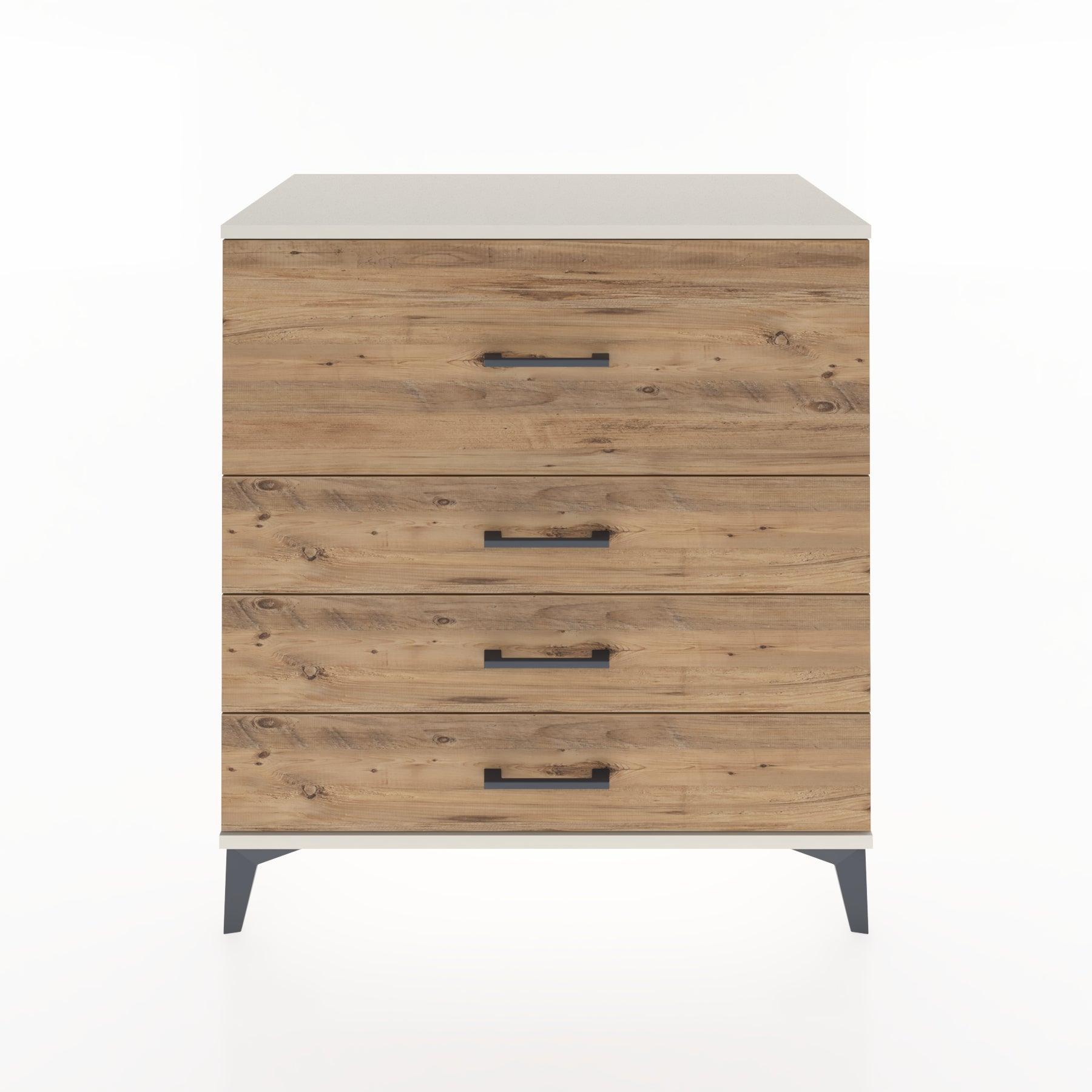 Woodntry Modüler Şifonyer Aytaşı 88x44x84 cm Çekmeceli C7-1