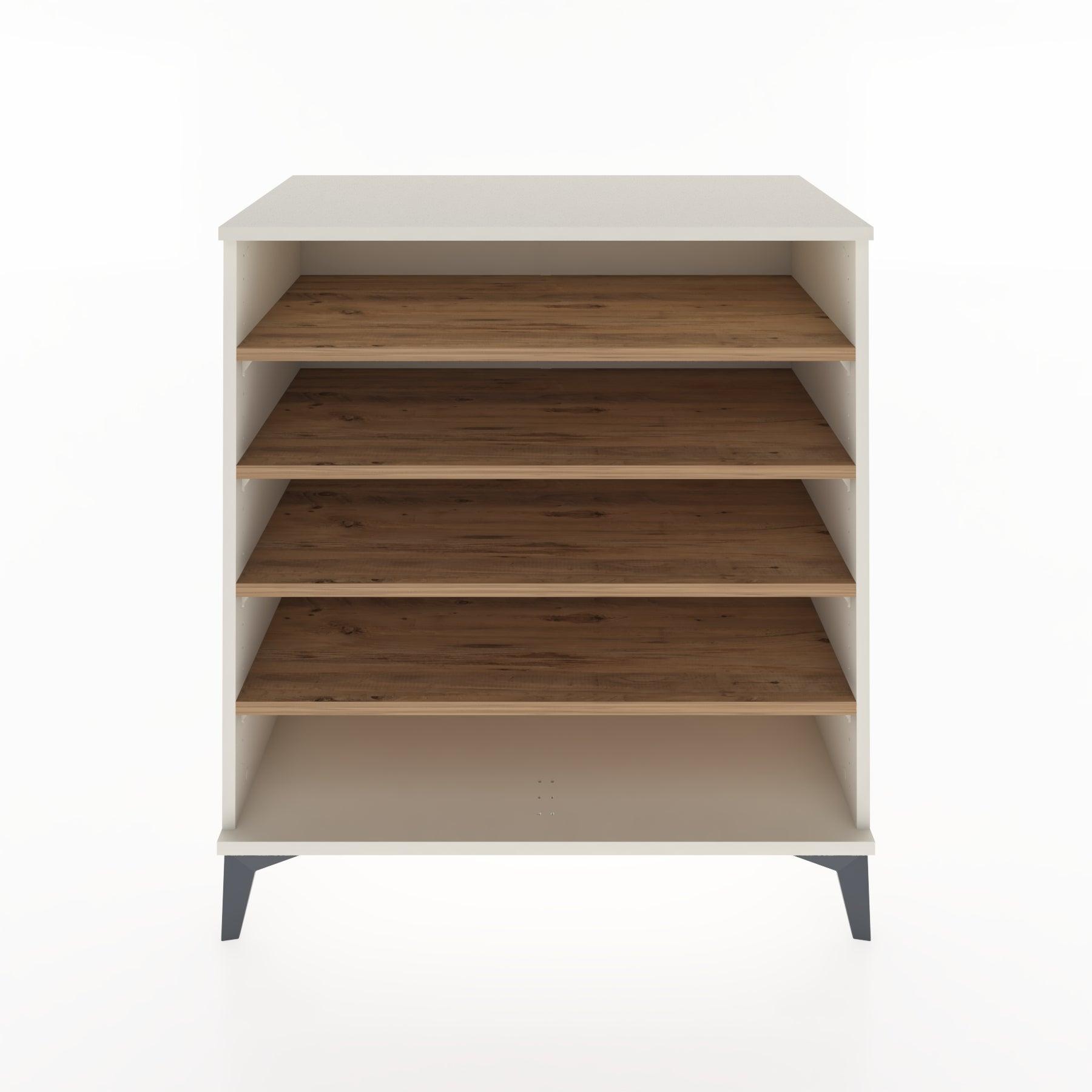 Woodntry Modular Dresser Moonstone 88x44x84 cm with Shelf R121-1