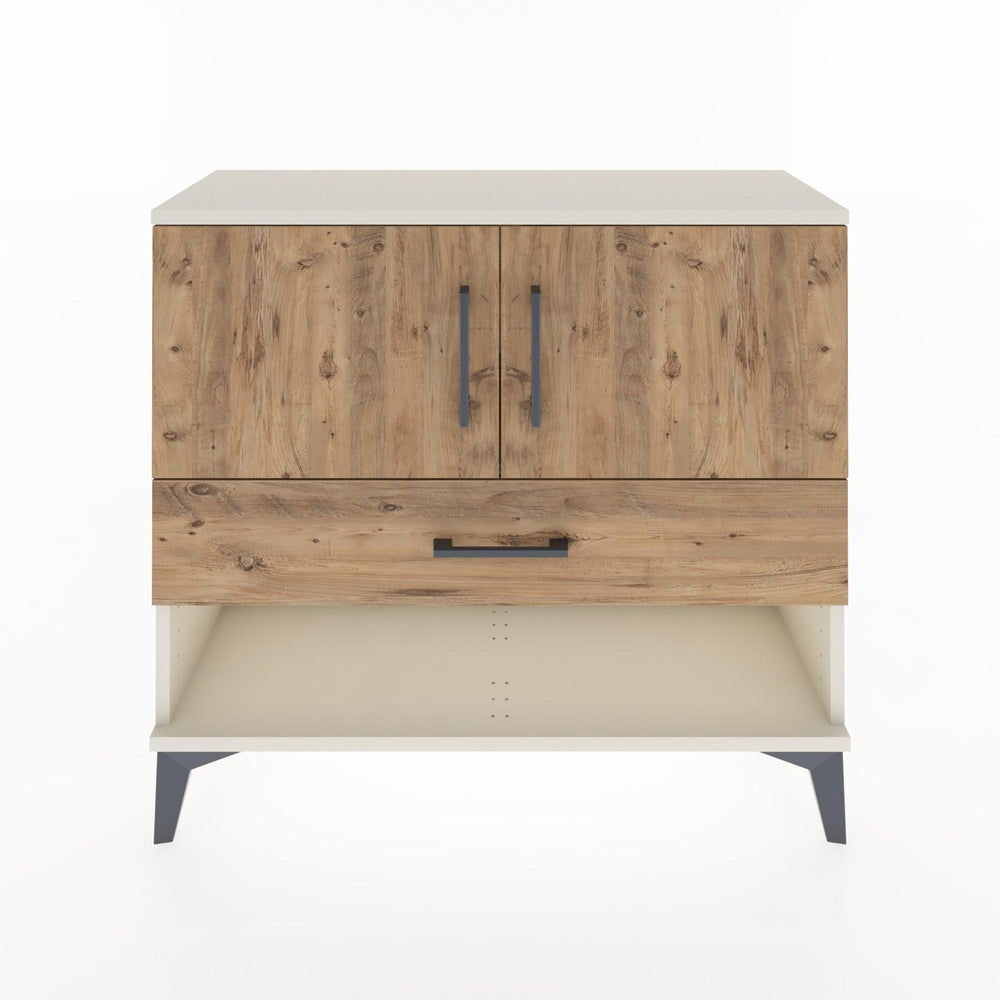 Woodntry Modüler Şifonyer Kapak ve Çekmeceli V4 88x30x68 cm Aytaşı - Woodntry