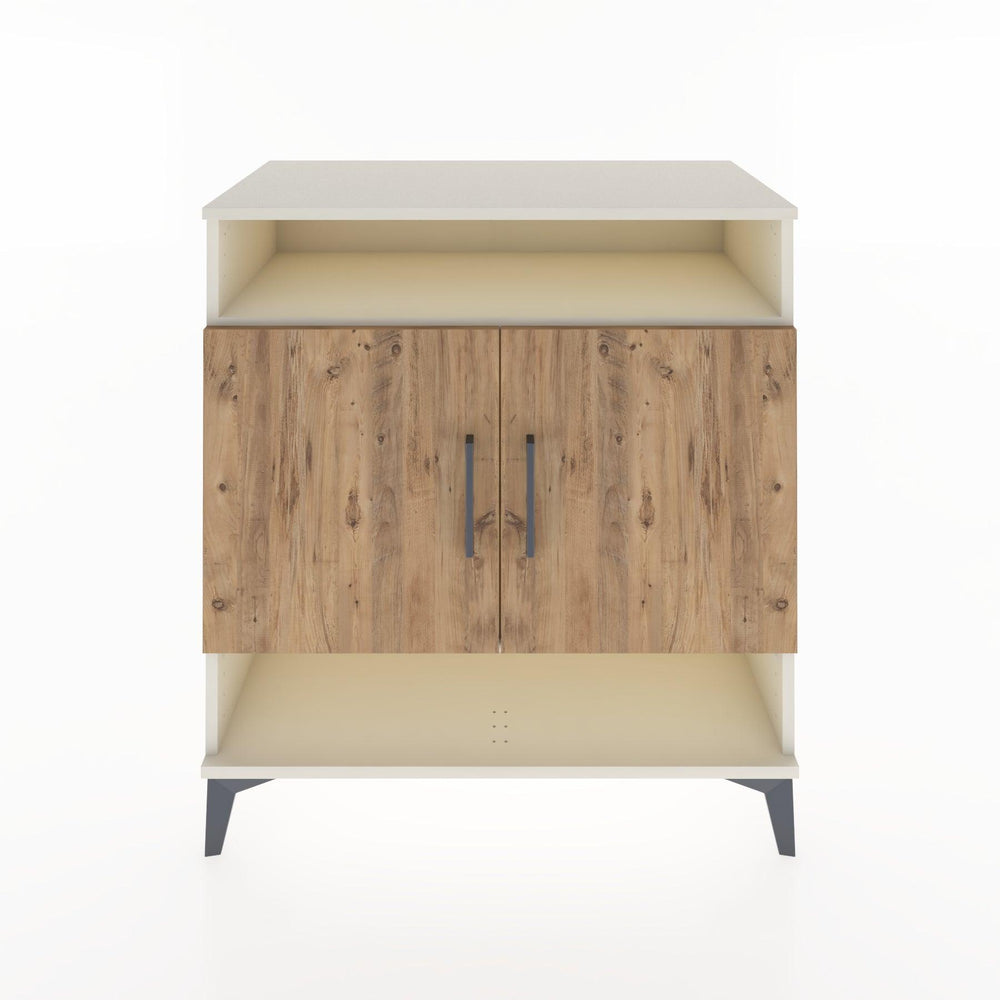 Woodntry Modüler Şifonyer Aytaşı 88x44x84 cm Kapaklı ve Raflı KR69-1