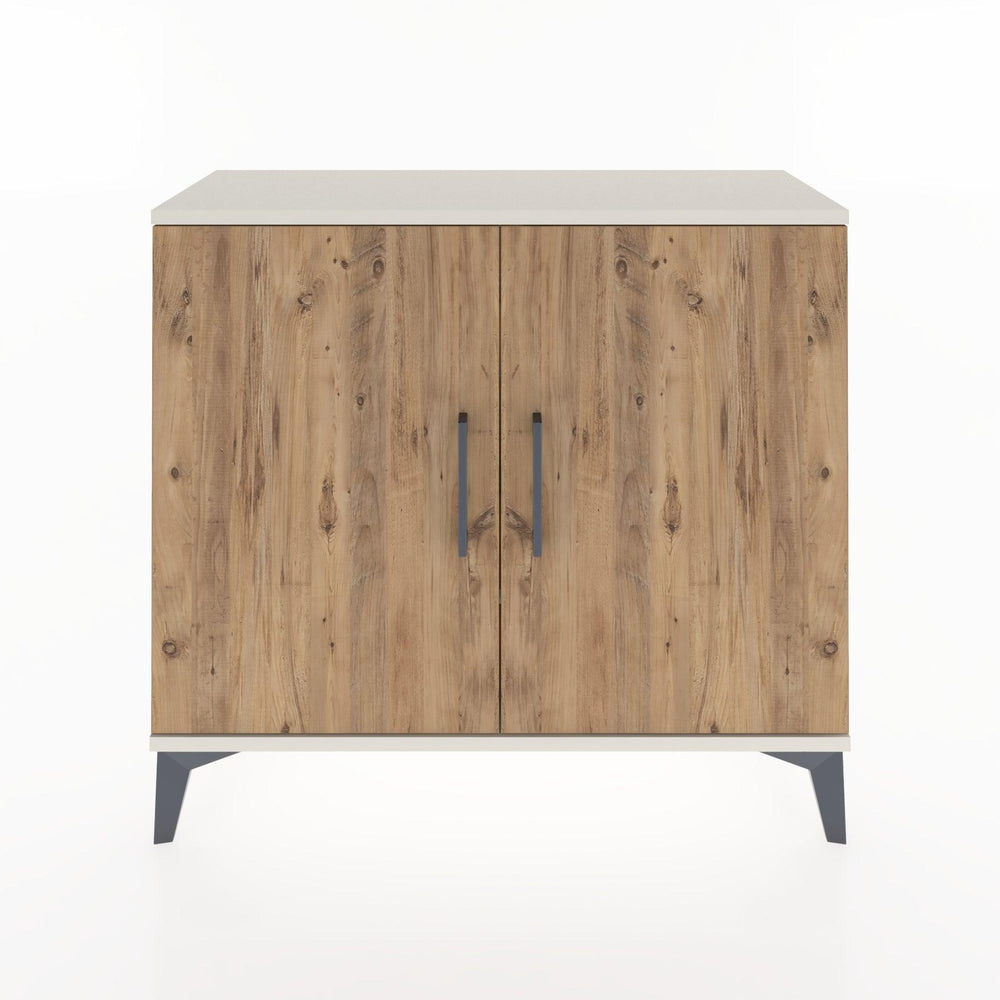 Woodntry Modüler Şifonyer İki Kapaklı 88x30x68 cm Aytaşı - Woodntry