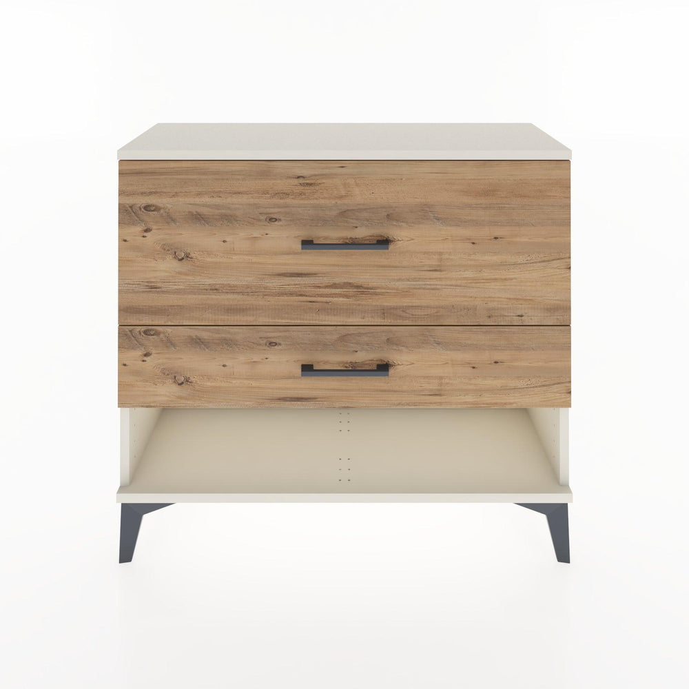 Woodntry Modüler Şifonyer İki Çekmeceli V5 88x30x68 cm Aytaşı - Woodntry
