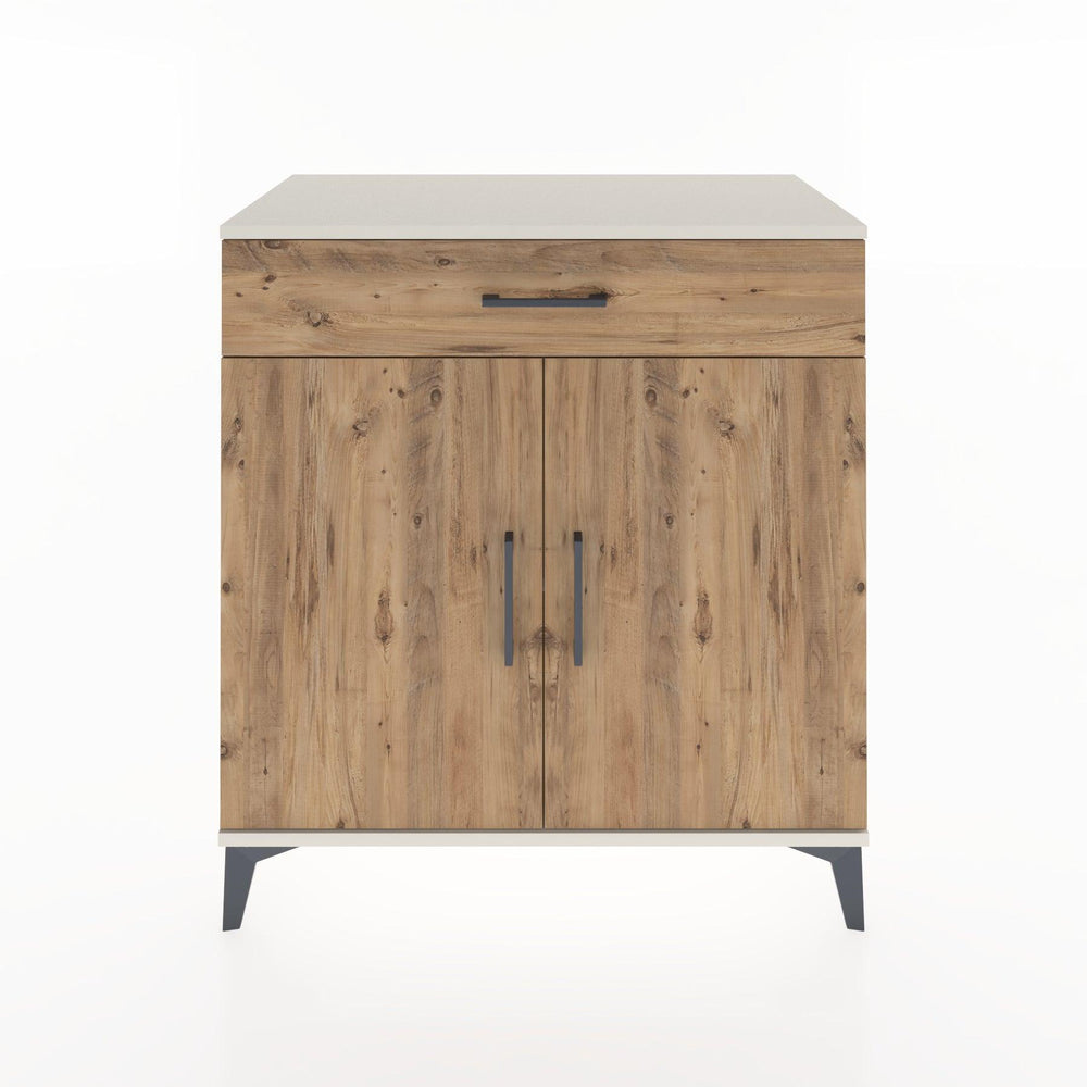 Woodntry Modular Dresser Moonstone 88x44x84 cm with Cover and Drawer KC80-1