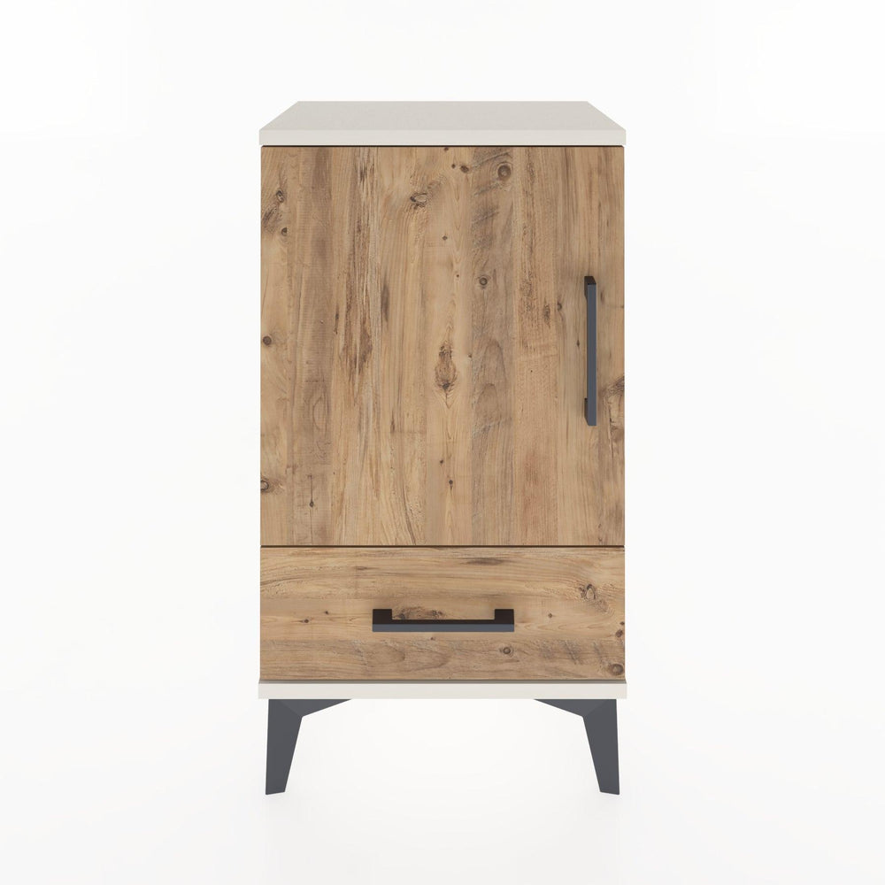 Woodntry Modüler Komodin Çekmece ve Kapaklı V3 44x30x68 cm Aytaşı - Woodntry