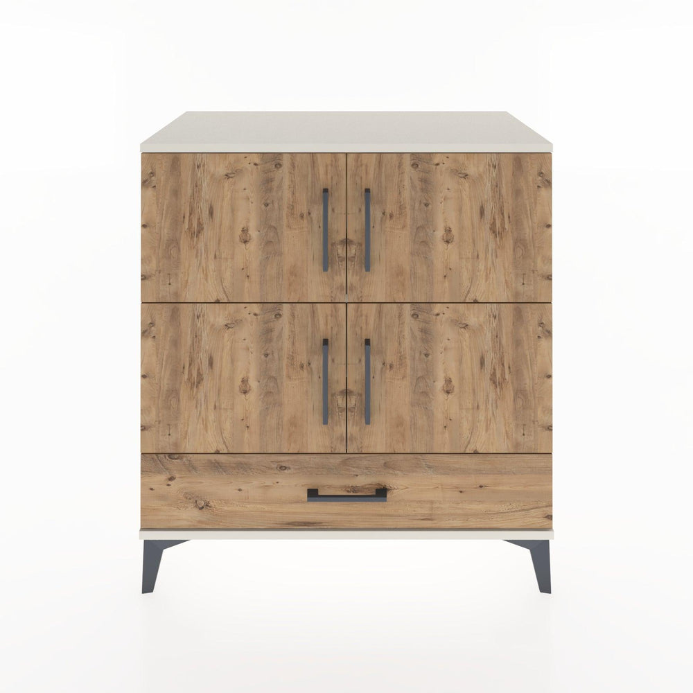 Woodntry Modüler Şifonyer Aytaşı 88x44x84 cm Kapaklı ve Çekmeceli KC91-1