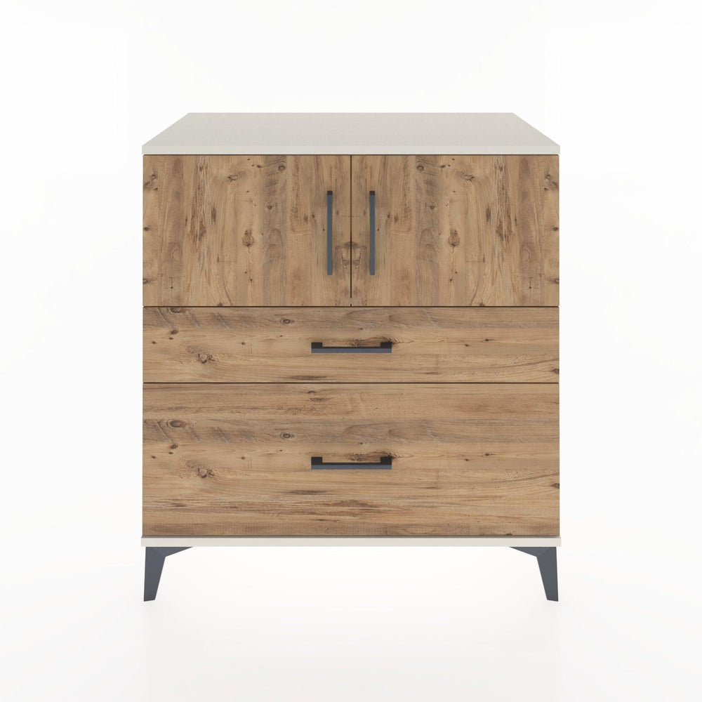 Woodntry Modular Dresser Moonstone 88x44x84 cm with Cover and Drawer KC109-1