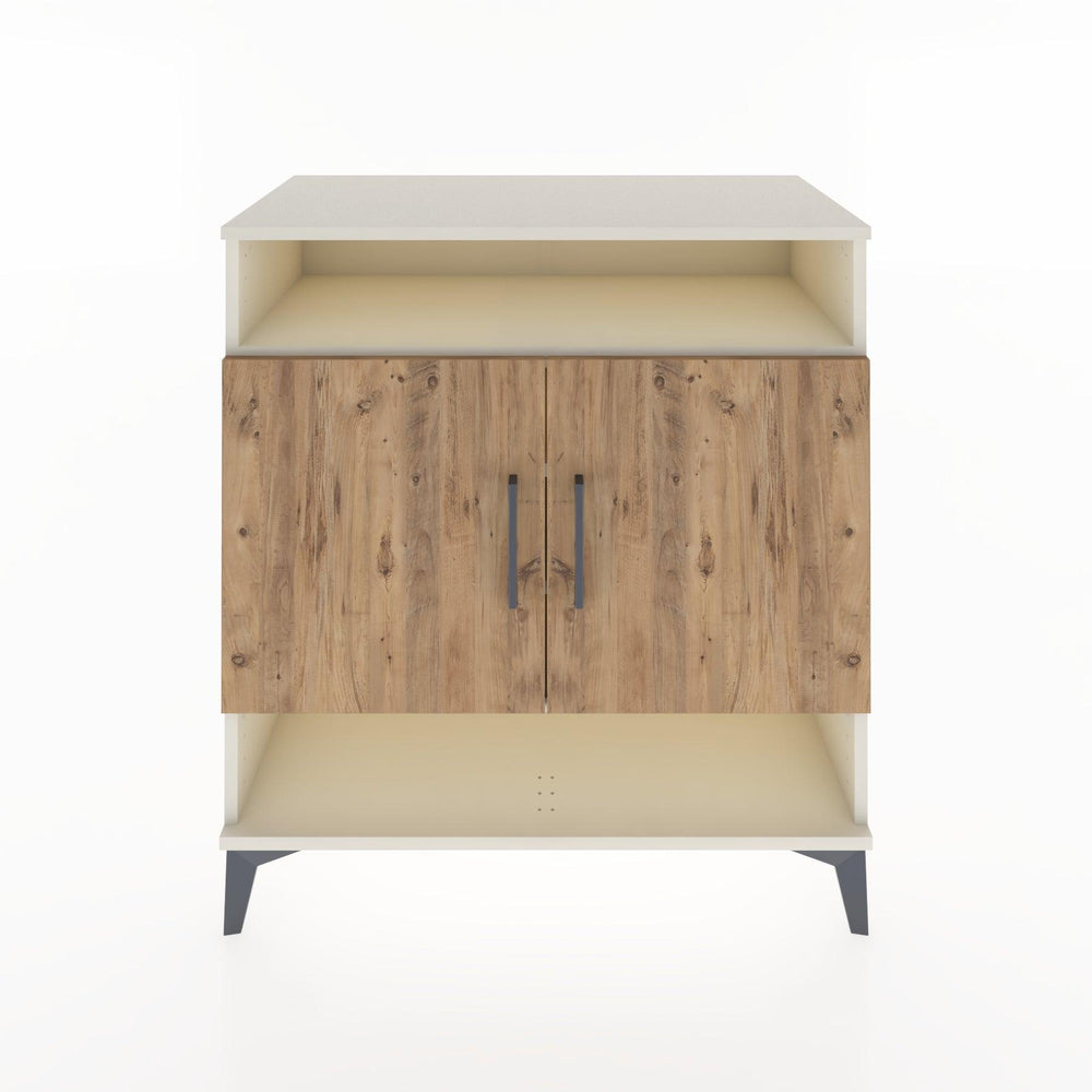 Woodntry Modular Dresser Moonstone 88x44x84 cm with Cover and Shelf KR67-1