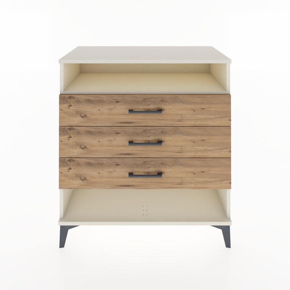 Woodntry Modular Dresser Moonstone 88x44x84 cm with Drawers and Shelves CR20-1