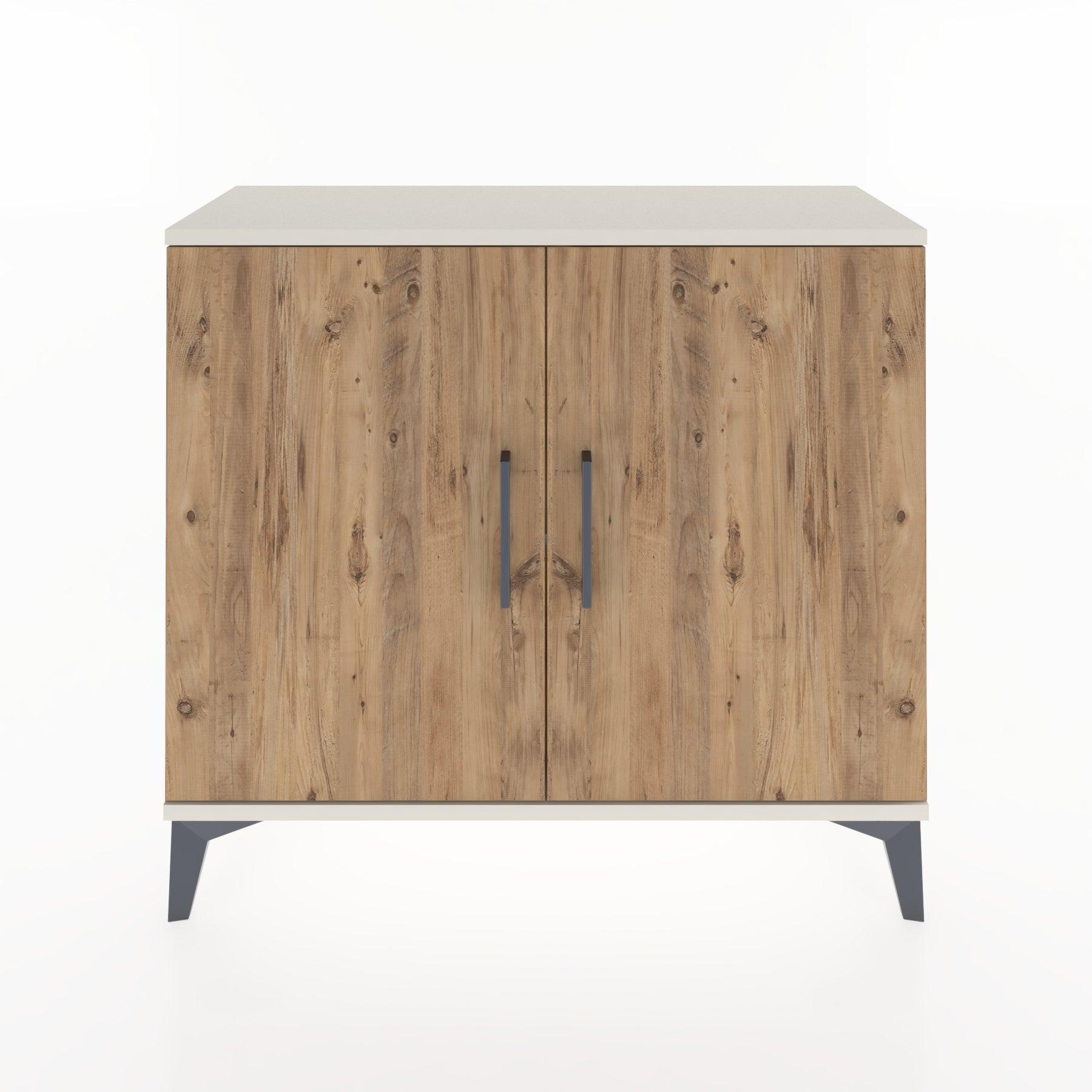Woodntry Modüler Şifonyer İki Kapaklı V2 88x30x68 cm Aytaşı - Woodntry